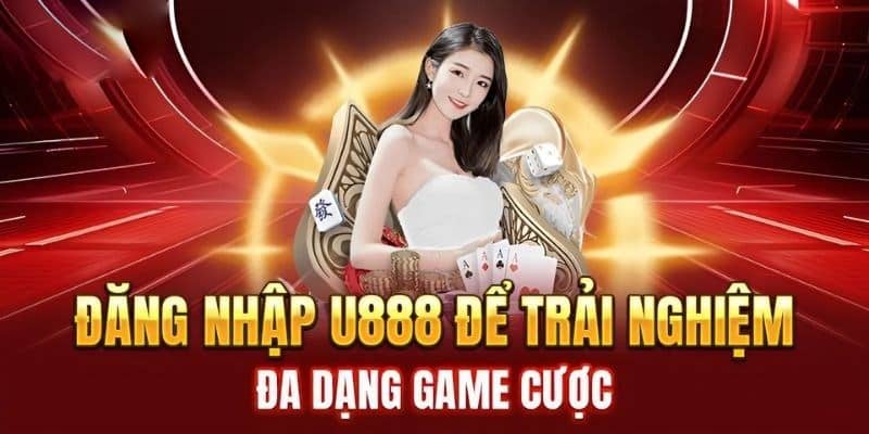 Đăng nhập U888 để tận hưởng không gian giải trí tuyệt vời